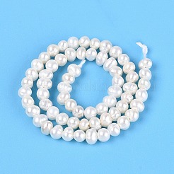 Natural Cultured Freshwater Pearl Beads Strands&nbsp;PEAR-N013-02L