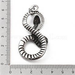 Retro 304 Stainless Steel Big Pendants&nbsp;STAS-I205-24AS-02
