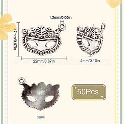 DIY Tibetan Style Alloy Pendants&nbsp;PALLOY-SC0004-13