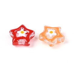 Glass Enamel Beads Strands&nbsp;GLAA-T028-06