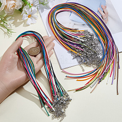 50Pcs Imitation Leather Round Cord Necklace Making&nbsp;NJEW-SC0001-89B