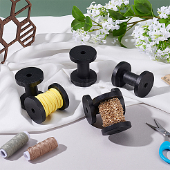 Wooden Bobbins&nbsp;FIND-WH0148-472B