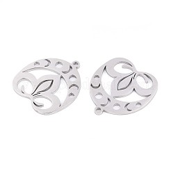 304 Stainless Steel Pendants&nbsp;STAS-N108-38P