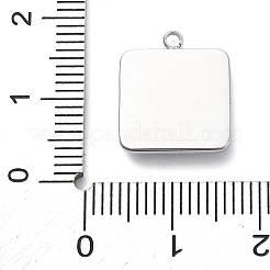 304 Stainless Steel Rhinestone Pendants&nbsp;STAS-S163-32P