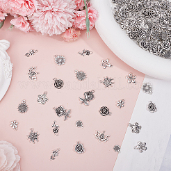 140Pcs 14 Styles Tibetan Style Alloy Pendants&nbsp;FIND-ME0003-29
