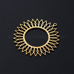 201 Stainless Steel Filigree Charms&nbsp;STAS-T049-T695-2