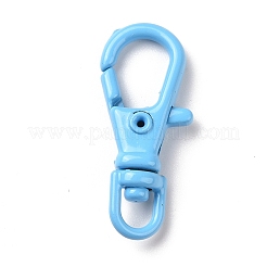 Spray Painted Alloy Swivel Clasps&nbsp;PALLOY-K257-16