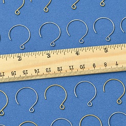 24Pcs 2 Colors Ion Plating(IP) 304 Stainless Steel Earring Hooks&nbsp;STAS-FS0001-65