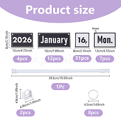 Paper Calendar Planner Sheet&nbsp;AJEW-WH0609-515