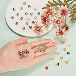 Alloy Enamel Beads&nbsp;ENAM-CJ0001-22