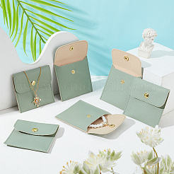 6Pcs PU Imitation Leather Jewelry Storage Bags&nbsp;ABAG-HY0001-14