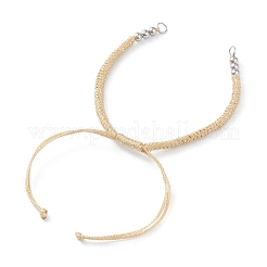 Adjustable Braided Polyester Cord Bracelet Making&nbsp;AJEW-JB00849-06
