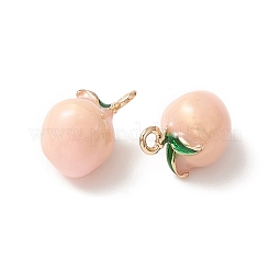 2Pcs Brass Enamel Charms&nbsp;KK-YW0001-92