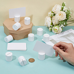24Pcs Column Wood Note Pad Holder&nbsp;AJEW-BC0009-95B