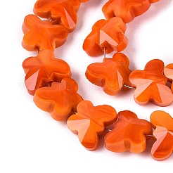 Opaque Glass Beads Strands&nbsp;GLAA-Q118-01B-C03