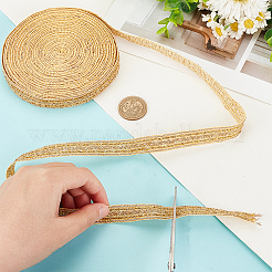 10 Yards Ethnic Style Braided Polyester Floral Ribbons&nbsp;OCOR-PH0002-25