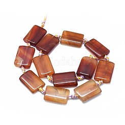 Natural Red Agate Beads Strands&nbsp;G-I245-47C
