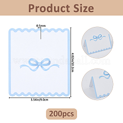 Paper Table Place Cards&nbsp;OFST-WH0004-156D