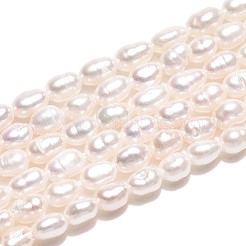 Natural Cultured Freshwater Pearl Beads Strands&nbsp;PEAR-T006-27