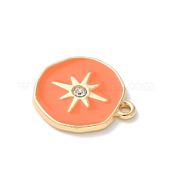 Alloy Enamel Pendants&nbsp;FIND-D276-02B