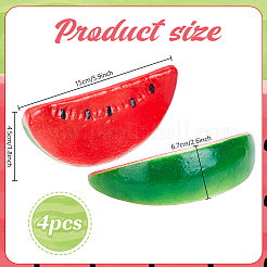 Foam Imitation Watermelon Display Decorations&nbsp;AJEW-WH0752-140