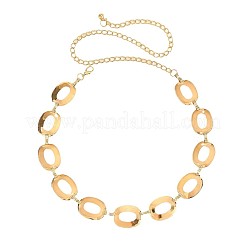 Alloy Oval Link Chain Waist Chain Belts for Women&nbsp;FS-WGBA6EA-01