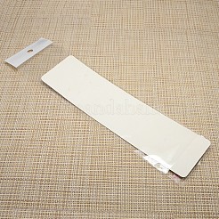 Rectangle Necklace Display Sets Cardboard Paper Cards and Self Adhesive Cellophane Bags&nbsp;X-NDIS-M001-02