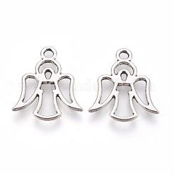 Tibetan Style Alloy Pendants&nbsp;TIBEP-A15023-AS-RS