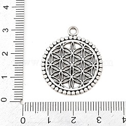 Tibetan Style Alloy Pendants&nbsp;AL-CBA1187-16AS