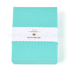 12Pcs 6 Colors Cardboard Jewelry Set Boxes&nbsp;CBOX-N015-05A