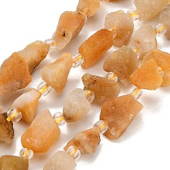 Natural Yellow Botswana Agate Beads Strands&nbsp;GG-CBA0B77-A21-02