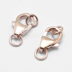 925 Sterling Silver Lobster Claw Clasps&nbsp;STER-G019-06-8mm