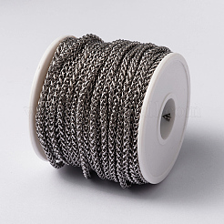 Tarnish Resistant 304 Stainless Steel Wheat Chains&nbsp;CHS-L014-22P