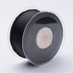 Polyester Frayed Grosgrain Ribbons&nbsp;ORIB-N0002-16mm-08