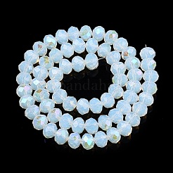Electroplate Glass Beads Strands&nbsp;LS-EGLA-A044-J8mm-L06
