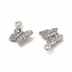 316 Surgical Stainless Steel with Crystal Rhinestone Pendants&nbsp;STAS-G305-05P