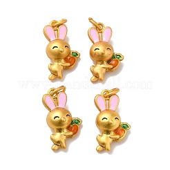 Rack Plating Alloy Enamel Pendants&nbsp;PALLOY-E006-07MG