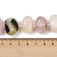 Natural Rose Quartz & Amethyst & Citrine & Quartz Crystal & Lemon Quartz & Prehnite Beads Strands&nbsp;G-F796-B05-01