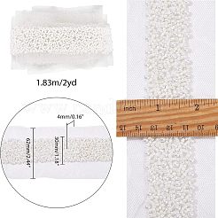 Fabric with Glass Beads Ribbon&nbsp;OCOR-WH0067-22