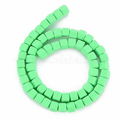 Handmade Polymer Clay Beads Strands&nbsp;X-CLAY-T020-09D