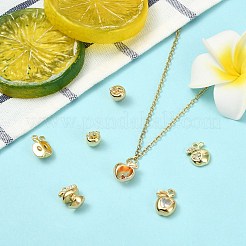 7Pcs 7 Styles Brass Pendants&nbsp;KK-CJ0005-85