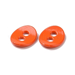 Spray painted Alloy Buttons&nbsp;PALLOY-K001-04