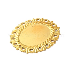 Iron Cabochon Connector Settings&nbsp;FIND-B020-27G