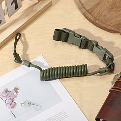 Nylon Outdoor Tactical Spring Lanyard&nbsp;AJEW-WH0752-319B