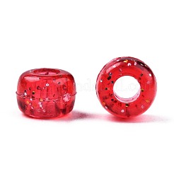 Transparent Acrylic European Beads&nbsp;TACR-T010-002