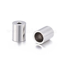 Tarnish Resistant 201 Stainless Steel Cord Ends&nbsp;STAS-P238-05P-01