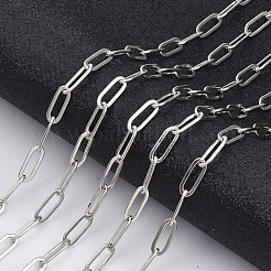 Brass Paperclip Chains&nbsp;X-CHC-S008-001B-P