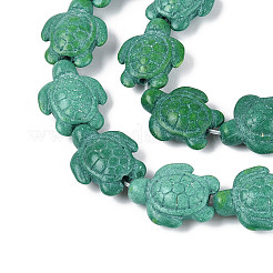 Synthetic Turquoise Beads Strands&nbsp;G-N352-21A-01
