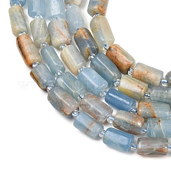 Natural Blue Calcite Beads Strands&nbsp;G-F836-B01-01