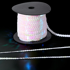 1Roll Plastic Paillette/Sequins Chain Rolls&nbsp;FIND-CY0001-14B
